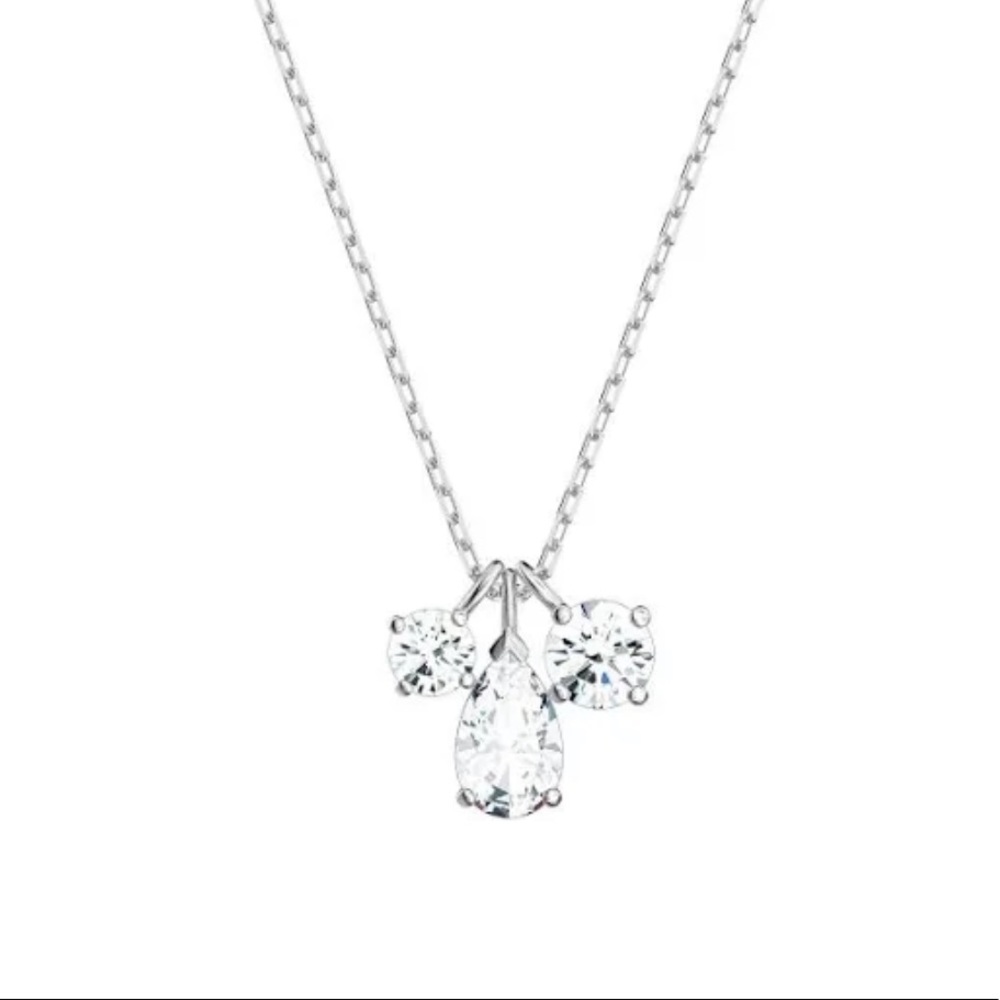 Swarovski pendant cluster necklace NIB